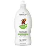 Attitude Nature+ hipoallergén mosogatószer zöldalma &amp; bazsalikom 700ml