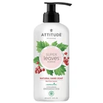 Attitude Super Leaves hipoallergén natúr folyékony szappan vörös szőlőlevél 473ml