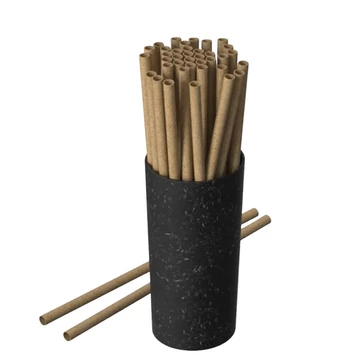 SULAPAC® lebomló biomassza szívószál 6mm 500db