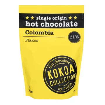 Kokoa Collection Columbia 61% forró csoki pehely 1kg Kokoa Collection Columbia 61% forró csoki pehely 1kg