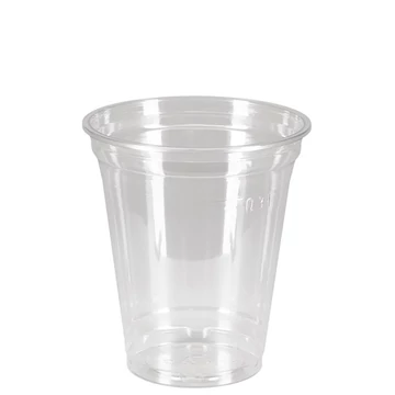 Víztiszta PLA hidegitalos pohár 300ml 95mm 50 db/csomag