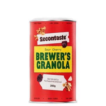 Secontaste Meggyes Sörtörköly Granola 200g
