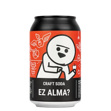 MONYO x JustVidman - Ez Alma? hidegkomlós alma üdítőital 0,33l