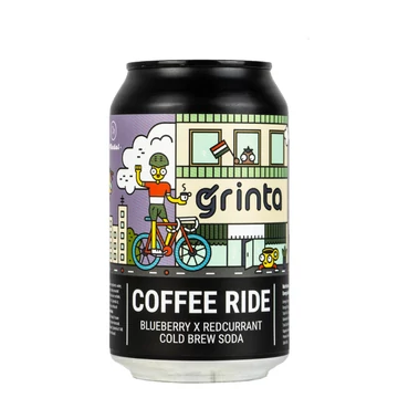 MONYO x Grinta - Coffee Ride - áfonya - ribizli cold brew szóda 0,33l