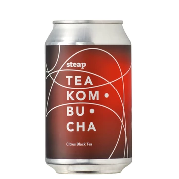 Steap Kombucha Citrus Black Tea 0,33l