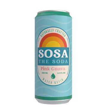 Sosa the Soda Water Kefir Pink Guava 0,33l