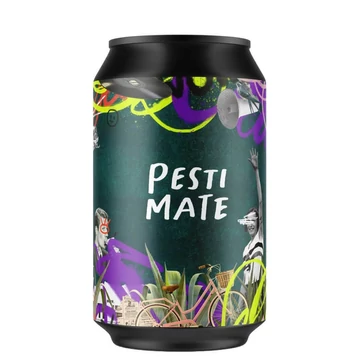 Pesti Mate mate tea alapú, magas koffein tartalmú üdítő 0,33l
