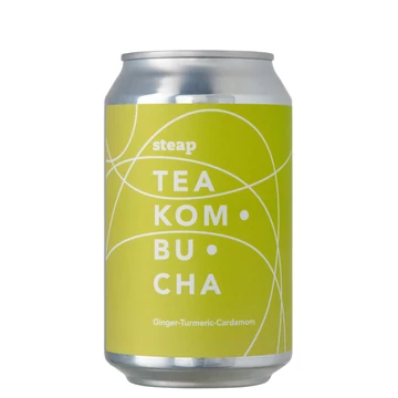 Steap Kombucha Ginger Turmeric Cardamom 0,33l Steap Kombucha Ginger Turmeric Cardamom 0,33l
