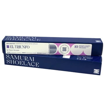 Samurai Shoelace Treat Selection: El Triunfo Nespresso-kompatibilis kávékapszula