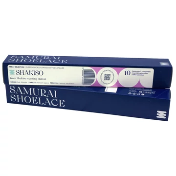 Samurai Shoelace Treat Selection: Shakiso Nespresso-kompatibilis kávékapszula 10x