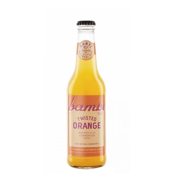 Bambi Twisted Orange narancs szénsavas üdítőital 0,33l