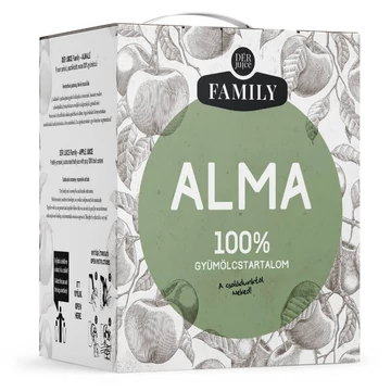 Dér Juice Family Almalé 100% 3l