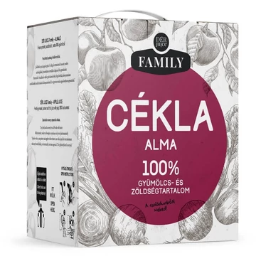 Dér Juice Family Céklás Almalé 70-30% 3l