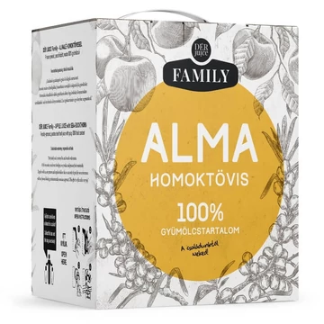 Dér Juice Family Almalé Homoktövissel 90-10% 3l