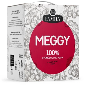 Dér Juice Family Meggy 100% 3l