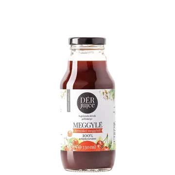 DÉR JUICE Meggylé 100% 0,33l