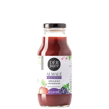 DÉR JUICE Almalé Feketeribizlivel 80-20% 0,33l