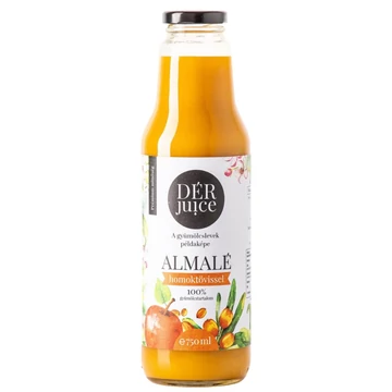 DÉR JUICE Almalé Homoktövissel 90-10% 0,75l