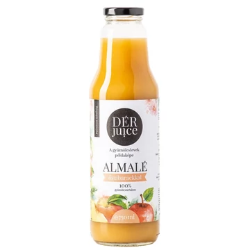 DÉR JUICE Almalé Őszibarackkal 75-25% 0,75l
