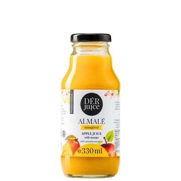 DÉR JUICE Almalé mangóval 80-20% 0,33l