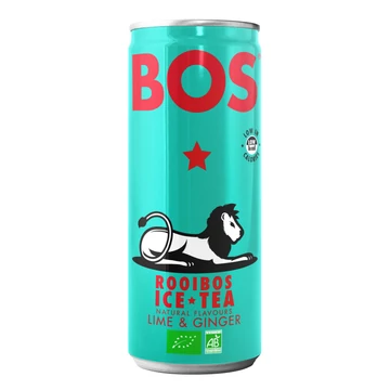 BOS Organikus Rooibos Ice Tea Lime &amp; Gyömbér 250ml