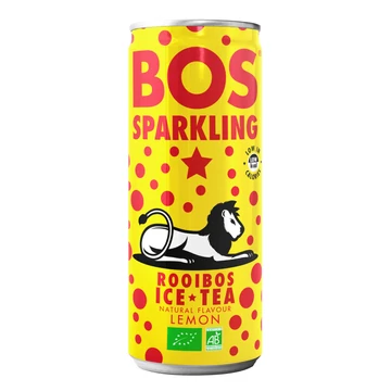 BOS Organikus Rooibos Ice Tea Citrom Szénsavas 250ml