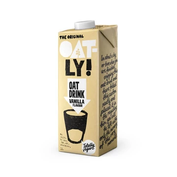 Oatly vaníliás zabital 1l Oatly vaníliás zabital 1l