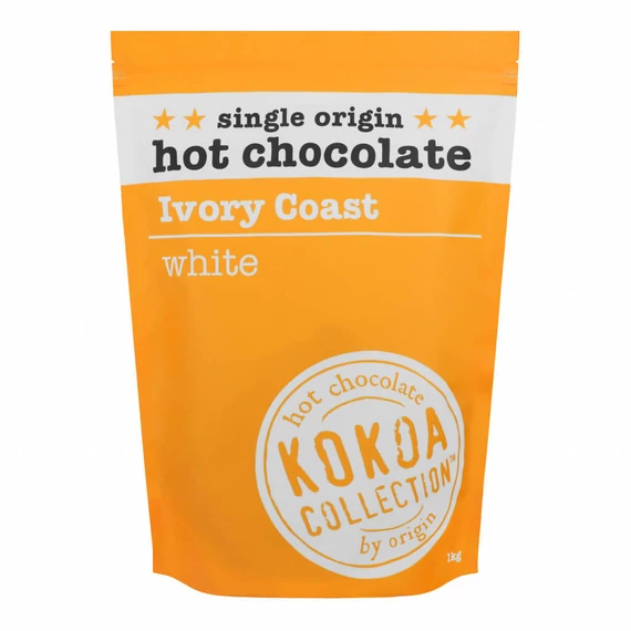 Kokoa Collection Ivory Coast 33% fehér forró csoki pasztilla 1kg