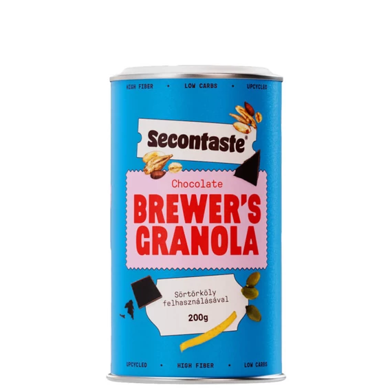 Secontaste Csokoládés Sörtörköly Granola 200g