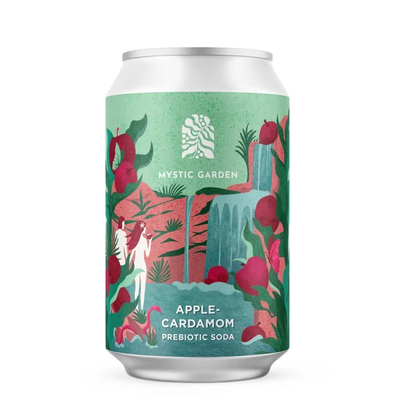 Mystic Garden Apple-Cardamom Prebiotic Soda 0,33l