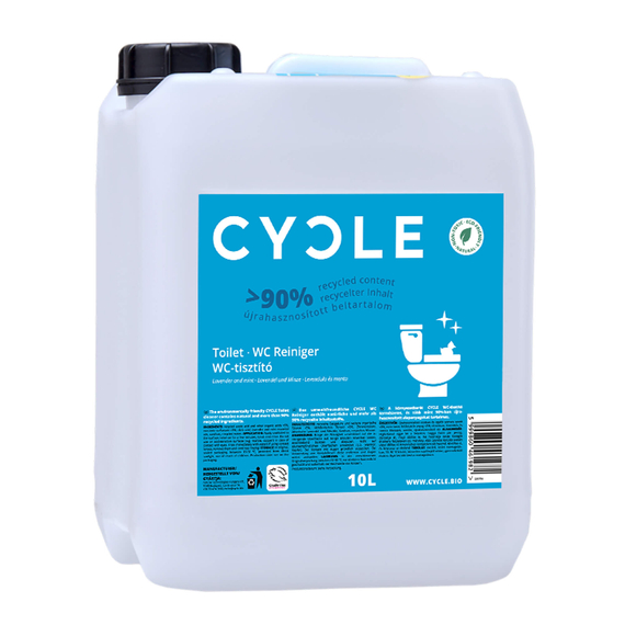 CYCLE Öko WC-tisztító utántöltő levendula & menta 10 liter