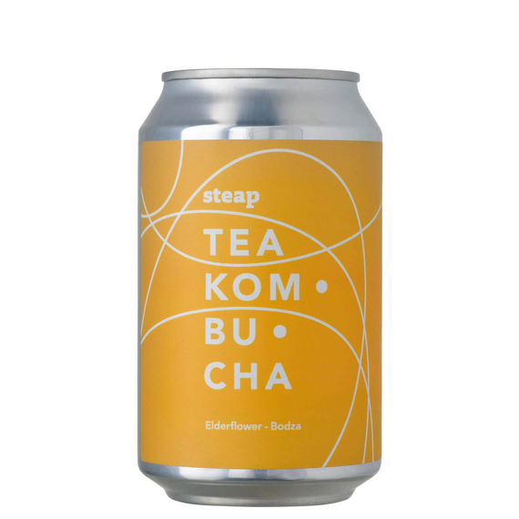 Steap Tea Kombucha Elderflower 0,33l