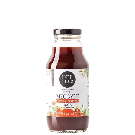 DÉR JUICE Meggylé 100% 0,33l