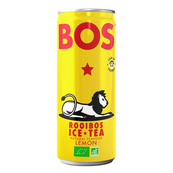 BOS Organikus Rooibos Ice Tea Citrom 250ml
