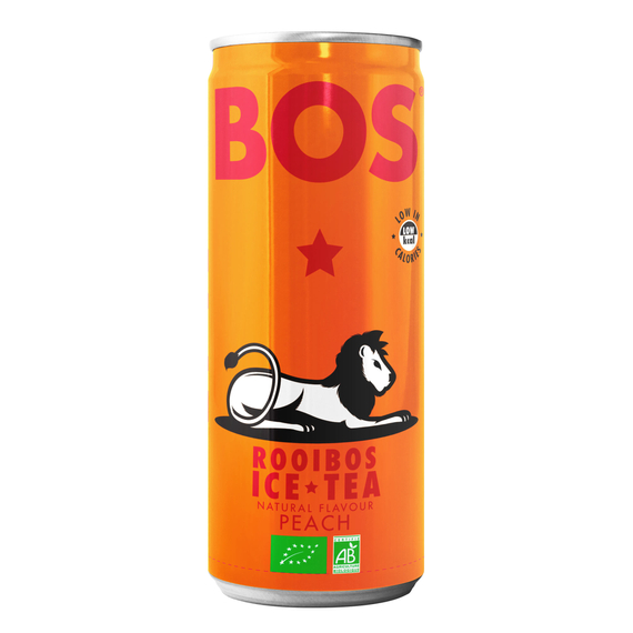 BOS Organikus Rooibos Ice Tea Barack 250ml