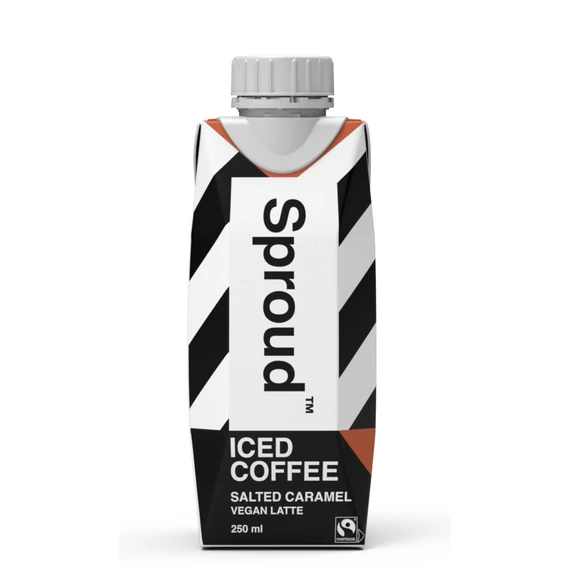 Sproud vegán jegeskávé sós karamellás latte 250ml