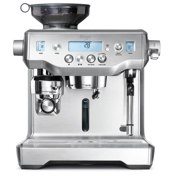 Sage BES980BSS The Oracle™ automata karos espresso kávégép beépített őrlővel inox