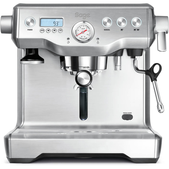 Sage BES920BSS Dual Boiler™ karos espresso kávégép inox